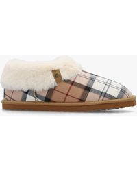 Barbour - Eloise Tartan Hessian Bootie Slippers - Lyst