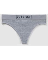 Calvin Klein - Ck Underwear Reimagined Heritage Mid Rise Thong - Lyst