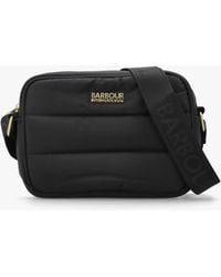 Barbour - Monaco Baffle Quilted Cross-Body Bag - Lyst