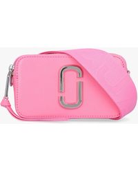 Marc Jacobs - The Snapshot Petal Pink Leather Camera Bag - Lyst