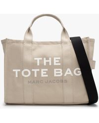 Marc Jacobs - S The Medium Beige Canvas Tote Bag - Lyst