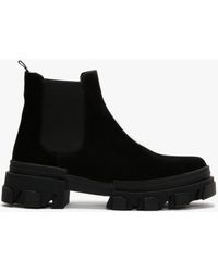 daniel suede chelsea boot