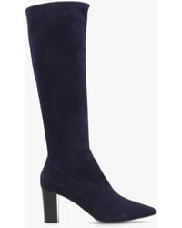 Daniel - Block Heel Knee Boots - Lyst