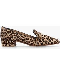 Daniel - Pasco Leopard Pony Hair Snaffle Loafers - Lyst