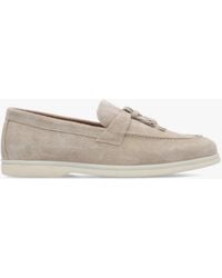 Daniel - Siani Grey Suede Loafers - Lyst