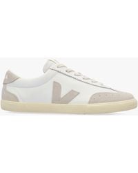 Veja - Volley O.T Leather Natural Trainers - Lyst