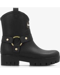 Barbour - Elley Harness Wellington Boots - Lyst