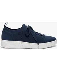 fitflop navy trainers