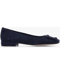 Daniel - East Buckle Trim Flat Pumps - Lyst