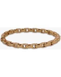 COACH - Signature Chain Hinged Bangle - Lyst