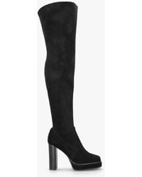 Daniel - Sippy Over The Knee Platform Heeled Boots - Lyst