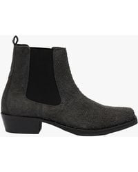 Russell & Bromley - Brayton Suede Western Chelsea Boots - Lyst