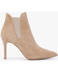 Daniel - Adril Beige Suede Ankle Boots - Lyst