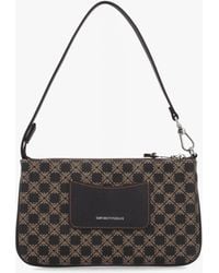 Emporio Armani - Bosa Mini Fancy T Moro Shoulder Pochette Bag - Lyst