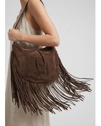 Daniel - Makala Fringed Boho Bag - Lyst