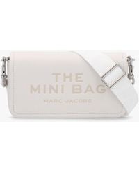 Marc Jacobs - The Leather Mini Cotton Cross-Body Bag - Lyst