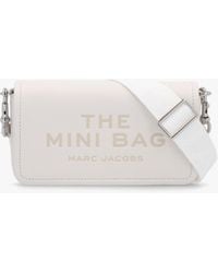 Marc Jacobs - The Leather Mini Cotton Cross-body Bag - Lyst