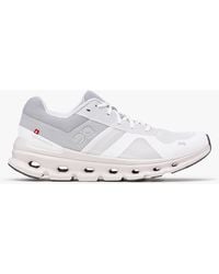 On Shoes - Cloudrunner White Frost Trainers - Lyst