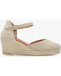 Daniel - Jassy Textile Mid Wedge Espadrilles - Lyst