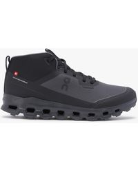 On Shoes - Cloudroam Waterproof Black & Eclipse High Top Trainers - Lyst