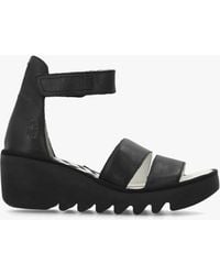Fly London - Bono Ii Mid Wedge Sandals - Lyst