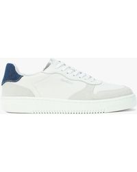 Barbour - Celeste & Chambray Leather Trainers - Lyst
