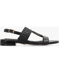 Moda In Pelle - Lexiia Two Bar Flat Sandals - Lyst