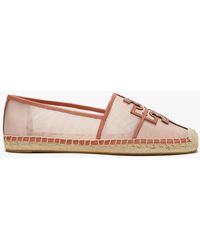 tory burch seashell pink espadrilles