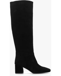 Daniel - Lala Mid-Block Heel Knee Boots - Lyst