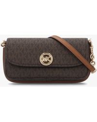 Michael Kors - Nolita Small Acorn Signature Logo Cross-Body Bag - Lyst