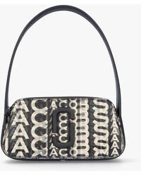 Marc Jacobs - The Slingshot Monogram Lenticular Black White Shoulder Bag - Lyst