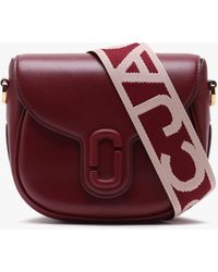 Marc Jacobs - The J Marc Small Cherry Leather Saddle Bag - Lyst