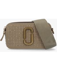 Marc Jacobs - The Crystal Canvas Snapshot Slate Green Camera Bag - Lyst