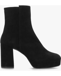 Russell & Bromley - Honey Platform Heeled Boots - Lyst