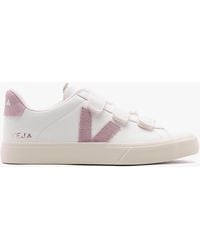 Veja - Recife Logo Chromefree Leather Extra White Babe Trainers - Lyst