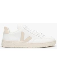 Veja - V-12 Leather Extra White Sable Trainers - Lyst