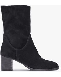 Daniel - Gigi Block Heel Calf Boots - Lyst