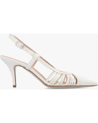 Daniel - Nuri Plaited Cage Heel Sling Backs - Lyst