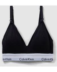 Calvin Klein modern cotton long sleeve bralette