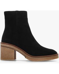 Alpe - Airy Block Heel Ankle Boots - Lyst