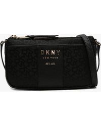 DKNY Noho Demi Black Logo Cross-body Bag