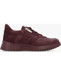Wonders - A-4424 Vino Leather Chunky Low Wedge Trainers - Lyst