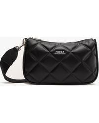 Furla - Moon Quilted Shoulder Bag - Lyst