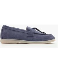 Daniel - Siani Blue Suede Loafers - Lyst