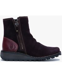 fly london purple sard boots