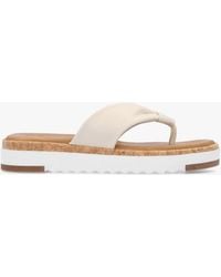 Moda In Pelle - Kadence Off Toe Post Sandals - Lyst