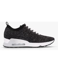 Ash - Laika Knitted Lurex Trainers - Lyst