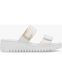 Daniel - Lorli Two Strap Low Wedge Sandals - Lyst