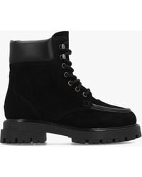 Russell & Bromley - Henlow Apron Suede Cleated Ankle Boots - Lyst