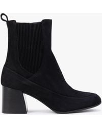 Daniel - Nocky Black Suede Ankle Boots - Lyst